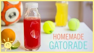 EAT  Homemade Gatorade [upl. by Anayek632]