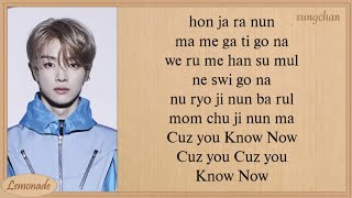 NCT U  Know Now Easy Lyrics [upl. by Knitter]