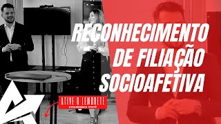 DIREITO DE FAMÍLIA Reconhecimento de filiação socioafetiva [upl. by Atikihc]