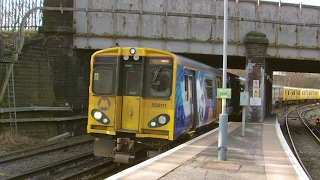 Half an Hour at 216  Birkenhead North Station 1022017  Class 507 508 terminus [upl. by Laon]