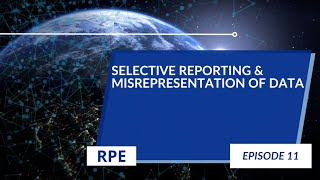 Selective Reporting amp Misrepresentation of Data  Episode 11  Research Ethics [upl. by Gebhardt320]