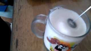 Aerolatte Review Frothing Cold Milk In Under 1 Minute [upl. by Marena28]